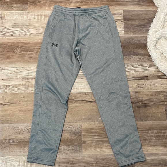 Under Armour Men's Heather Gray Joggers - Picture 1 of 3